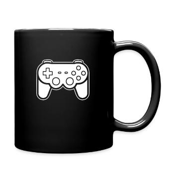 Controller Gaming Video Games Gamepad - Full Colour Mug - black - Right