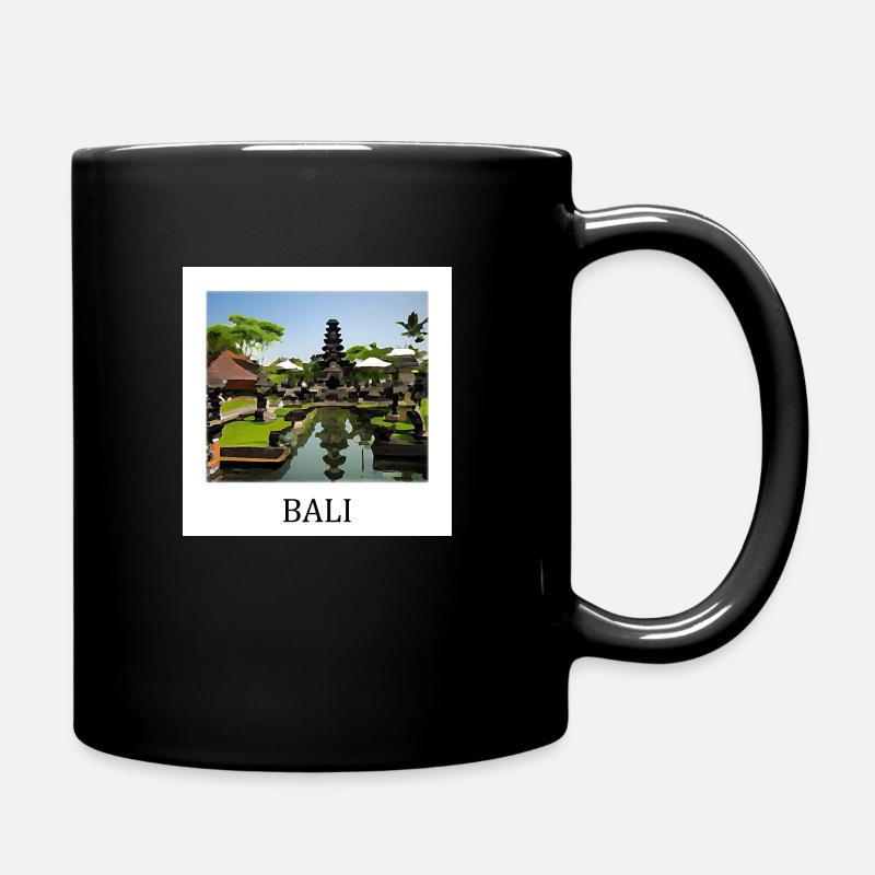 Bali - Tasse einfarbig - Schwarz