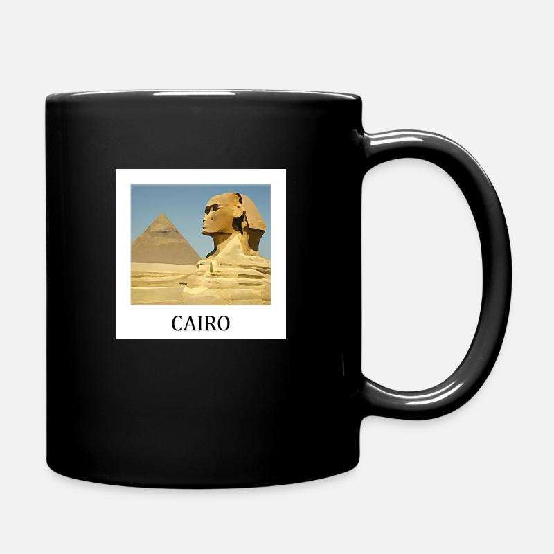 Pyramides de Gizeh - Mug uni - noir