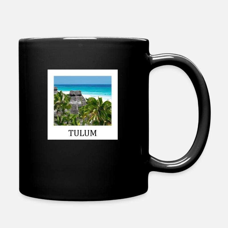 Tulum - Full Colour Mug - black