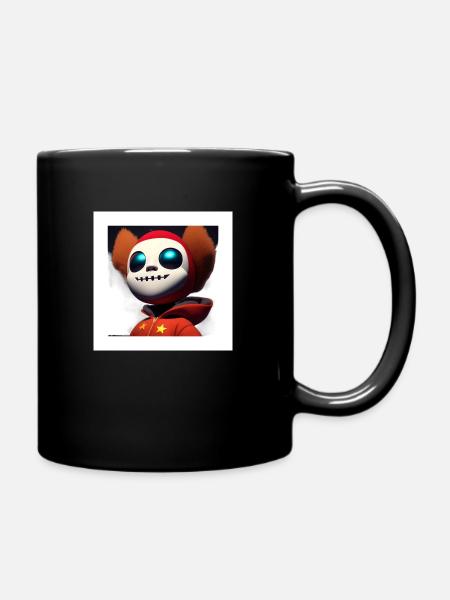 Anonymus - Tasse einfarbig - Schwarz