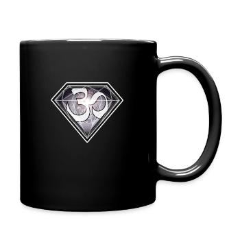 Ohm Symbol - Tasse einfarbig - Schwarz - Rechts