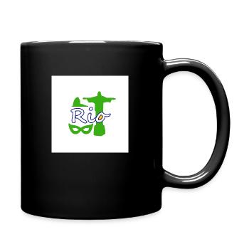 Rio de Janeiro - Mug uni - noir - Droite