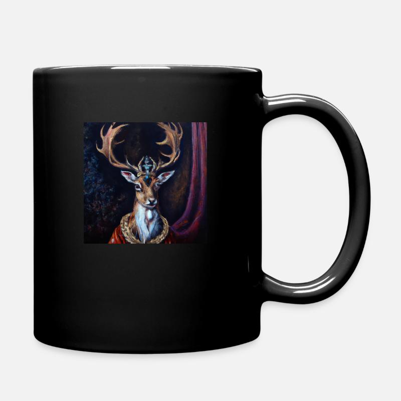 Le Roi Cerf - Mug uni - noir