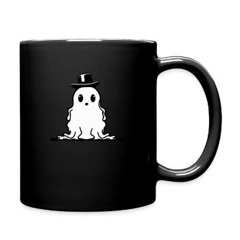 ghost - Full Colour Mug - black - Right