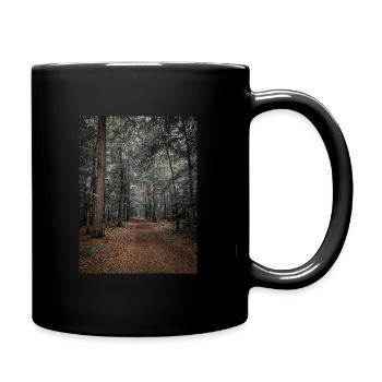 Natureprint - Tasse einfarbig - Schwarz - Rechts