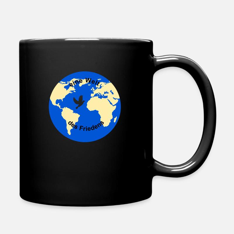 Globus de - Tasse einfarbig - Schwarz