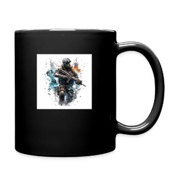 COD gaming art shooter - Full Colour Mug - black - Right