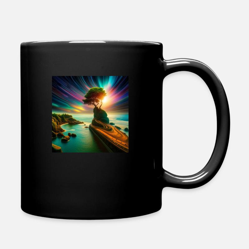 Enchanted Beauty - Tasse einfarbig - Schwarz