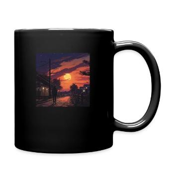 LoFi, Lo-Fi, LoFiMusic, LoFiVibes, LoFiStyle, - Full Colour Mug - black - Right
