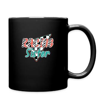 racing sister - Full Colour Mug - black - Right