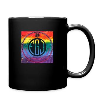 Gräfin - Tasse einfarbig - Schwarz - Rechts