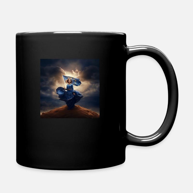 Europe - Full Colour Mug - black