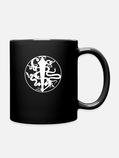 Snakecross - Tasse einfarbig - Schwarz