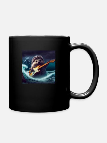 Spike - Tasse einfarbig - Schwarz