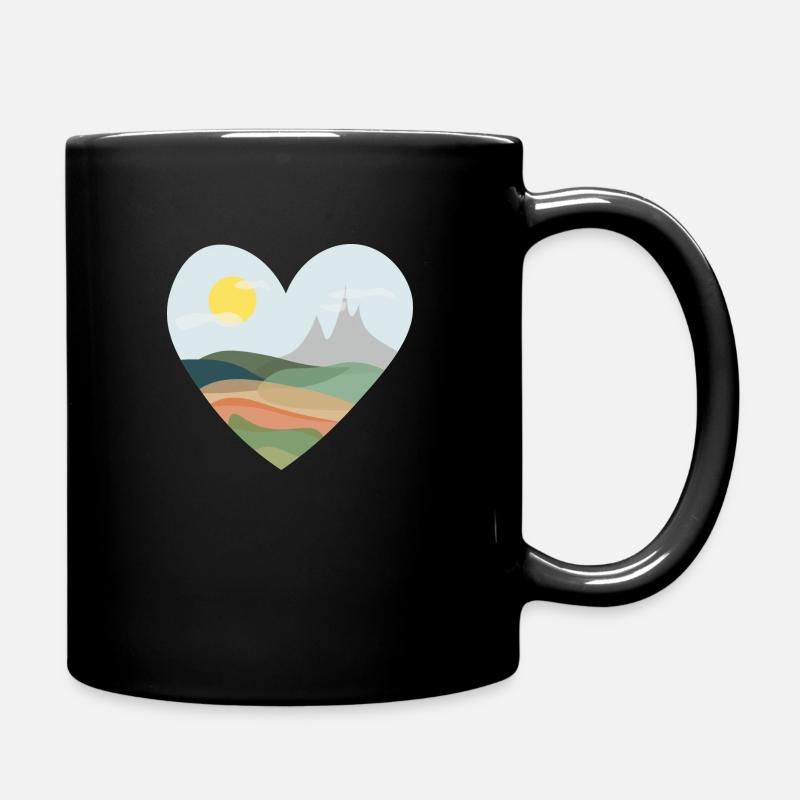 earthheart - Mug uni - noir
