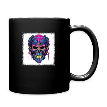 board skater birthday death heart anatomy joke - Tasse einfarbig - Schwarz - Rechts