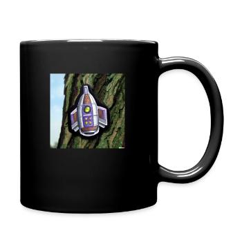 Arbre spatial - Mug uni - noir - Droite