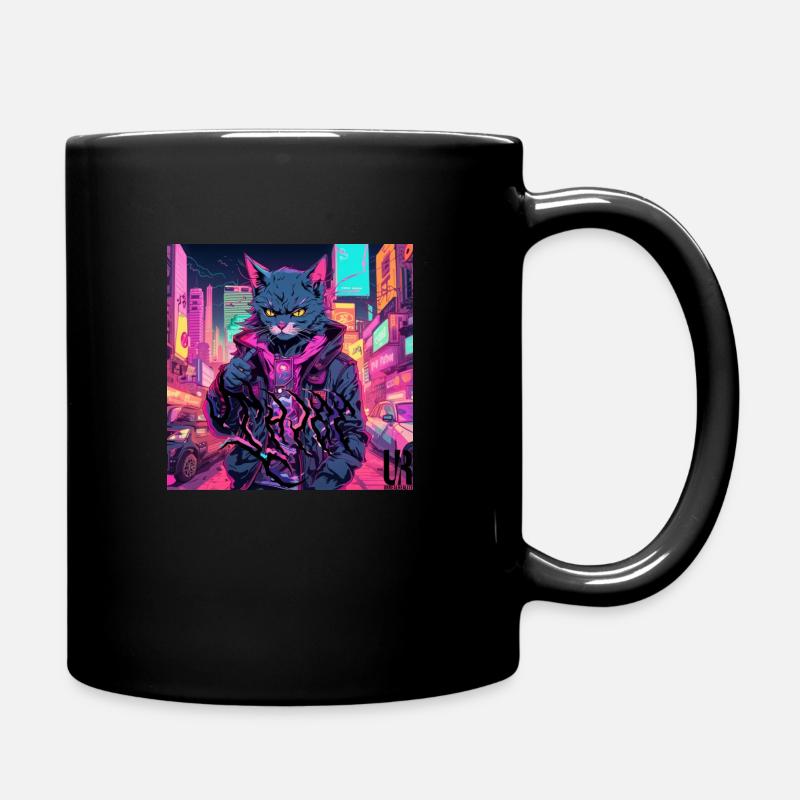 SyntchCat Thief 3 - Tasse einfarbig - Schwarz
