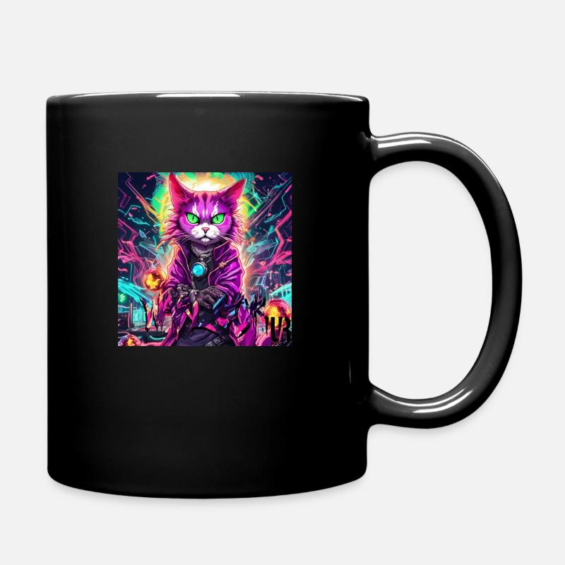 SyntchCat Warlock 2 - Tasse einfarbig - Schwarz
