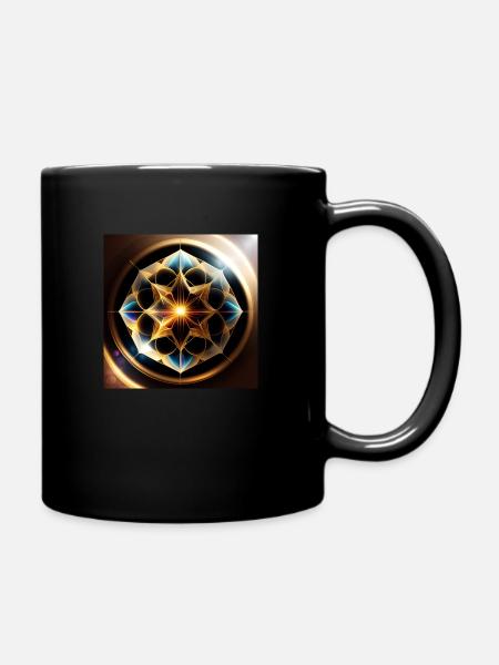 Mandala Cosmic - Mug uni - noir