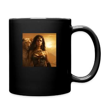 KRIEGER - Tasse einfarbig - Schwarz - Rechts