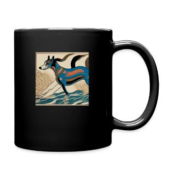 Unrivalled elegance - Full Colour Mug - black - Right