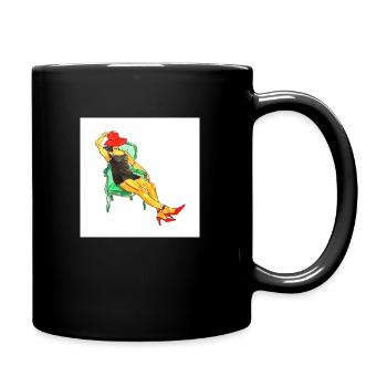 SHOES addicted - Full Colour Mug - black - Right