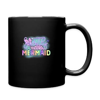 Secrètement Sirène, Sirènes Mystérieuses Fun - Mug uni - noir - Droite