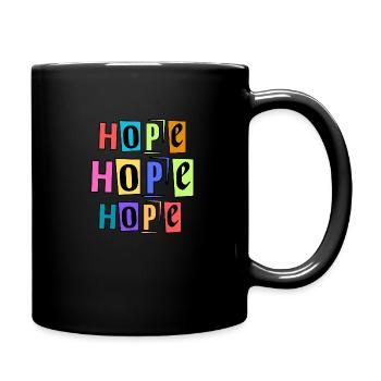 Hope... - Full Colour Mug - black - Right