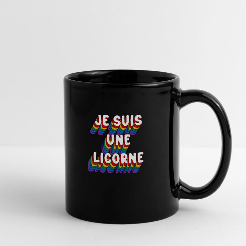 ICH BIN EIN EINHORN Tasse einfarbig