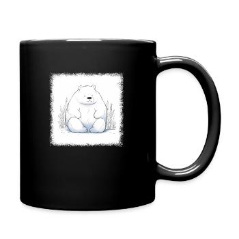 cool birthday fun north pole capitalist alaska - Tasse einfarbig - Schwarz - Rechts