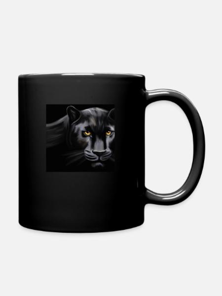 Panthère noire - Mug uni - noir