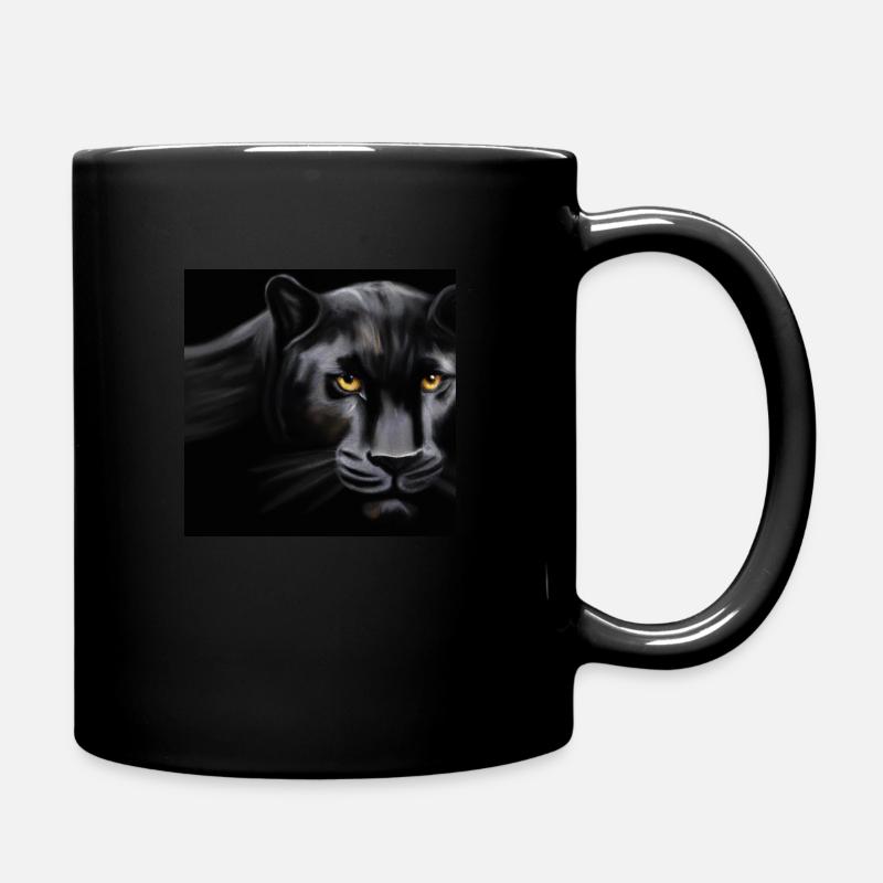 Schwarzer Panther - Full Colour Mug - black