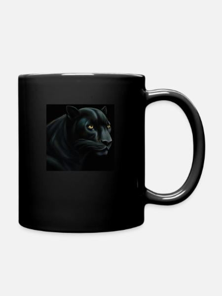 Panthère noire - Mug uni - noir