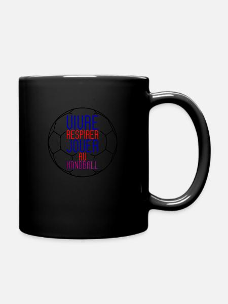 Handball Cadeau : La passion dans mon ADN - Mug uni - noir