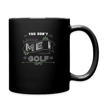 golfhorloge golfhair putter sports dictons sport - Mug uni - noir - Droite