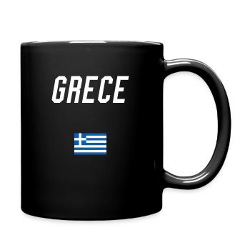 grece - Mug uni - noir - Droite