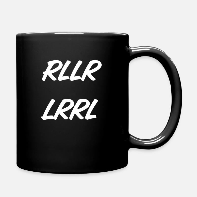 RLLR LRRL - Tasse einfarbig - Schwarz