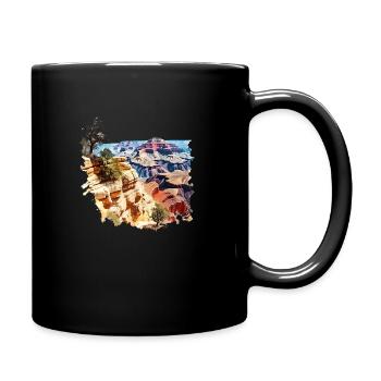 Le Grand Canyon - Mug uni - noir - Droite