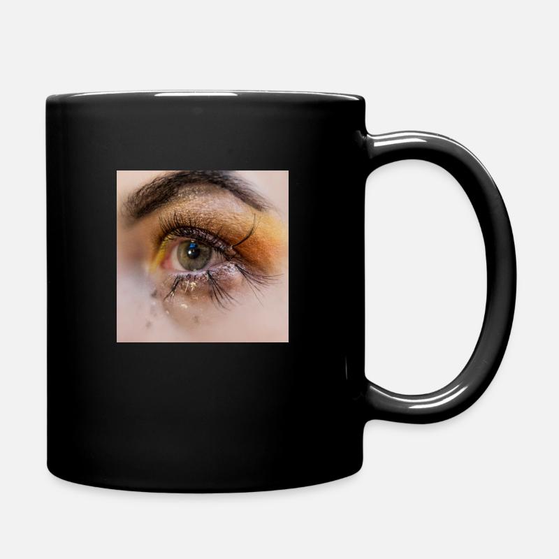 magic eye - Tasse einfarbig - Schwarz