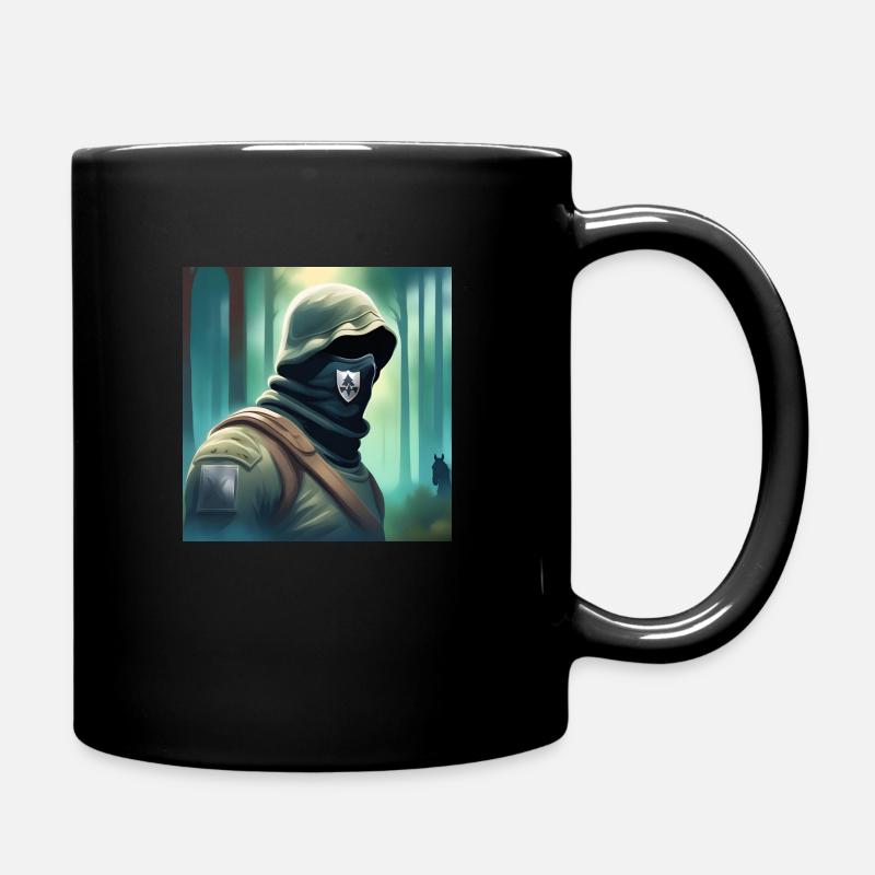 Soldier - Full Colour Mug - black