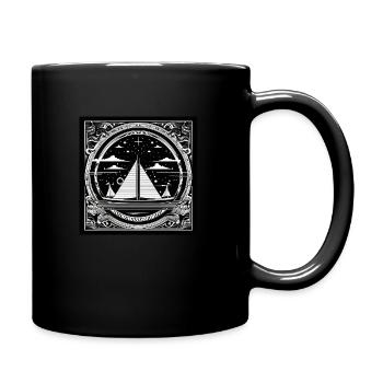 boot - Tasse einfarbig - Schwarz - Rechts