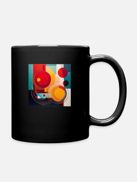 kunst - Tasse einfarbig - Schwarz