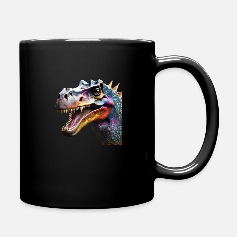 Tyrannosaurus - Tasse einfarbig - Schwarz