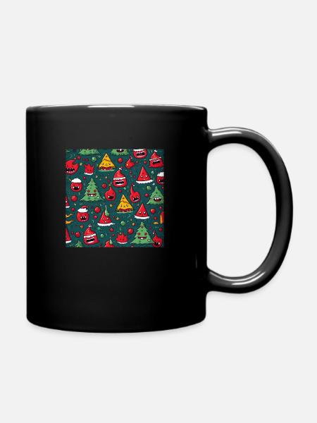 Un design de Noël différent - Mug uni - noir