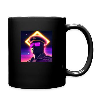 General synth - Full Colour Mug - black - Right