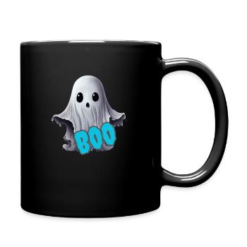 Boo the Ghost - Full Colour Mug - black - Right