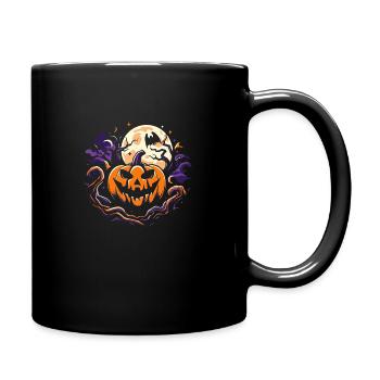 Scary Halloween - Full Colour Mug - black - Right