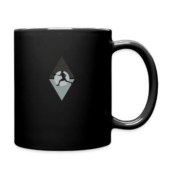 Forehand Backhand Tennis Tennis Stroke - Full Colour Mug - black - Right